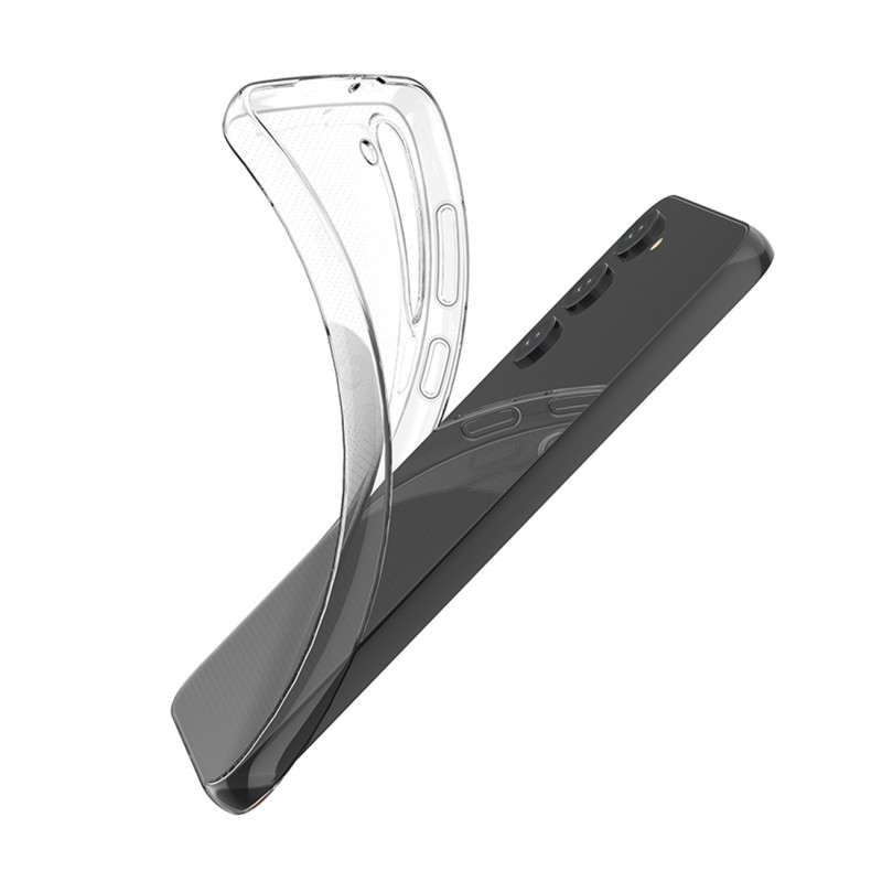 Itin skaidrus 0,5 mm dėklas, skirtas Samsung Galaxy S23+ plonu permatomu dangteliu