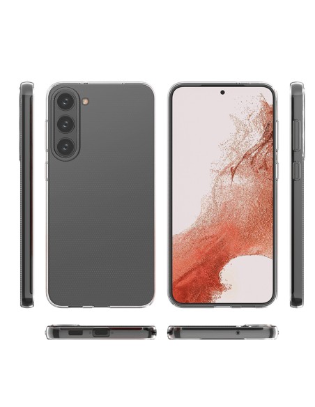Itin skaidrus 0,5 mm dėklas, skirtas Samsung Galaxy S23+ plonu permatomu dangteliu Itin skaidrus 0,5 mm dėklas, skirtas Samsung Galaxy S23+ plonu permatomu dangteliu