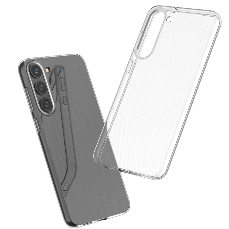 Itin skaidrus 0,5 mm dėklas, skirtas Samsung Galaxy S23+ plonu permatomu dangteliu