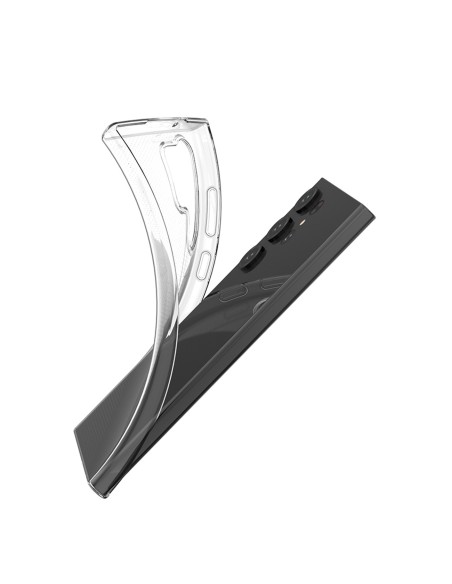 Ultra Clear 0,5 mm dėklas, skirtas Samsung Galaxy S23 Itin plonas dangtelis skaidrus Ultra Clear 0,5 mm dėklas, skirtas Samsung Galaxy S23 Itin plonas dangtelis skaidrus