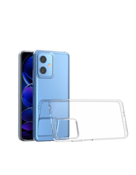Itin skaidrus 0,5 mm dėklas Xiaomi Poco X5 5G / Redmi Note 12 5G plonas dangtelis, skaidrus Itin skaidrus 0,5 mm dėklas Xiaomi Poco X5 5G / Redmi Note 12 5G plonas dangtelis, skaidrus