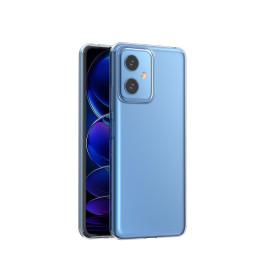 Itin skaidrus 0,5 mm dėklas Xiaomi Poco X5 5G / Redmi Note 12 5G plonas dangtelis, skaidrus