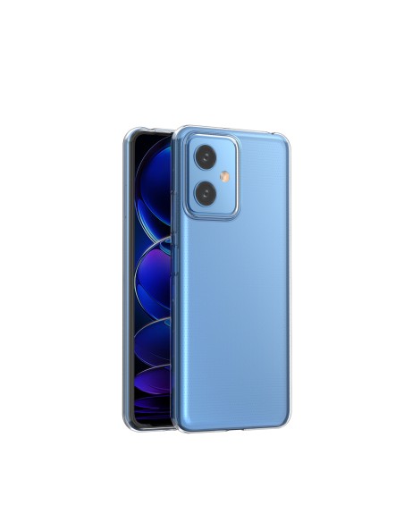 Itin skaidrus 0,5 mm dėklas Xiaomi Poco X5 5G / Redmi Note 12 5G plonas dangtelis, skaidrus Itin skaidrus 0,5 mm dėklas Xiaomi Poco X5 5G / Redmi Note 12 5G plonas dangtelis, skaidrus