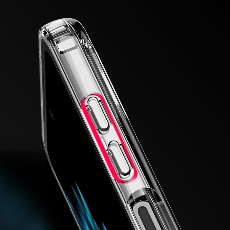 Dux Ducis Clin Case Oppo Find N2 Flip Armored Cover Back Korpusas Permatomas
