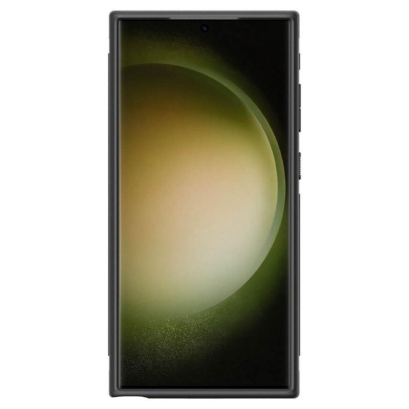 Spigen Cryo Armor dėklas, skirtas Samsung Galaxy S23 Ultra - matinė juoda