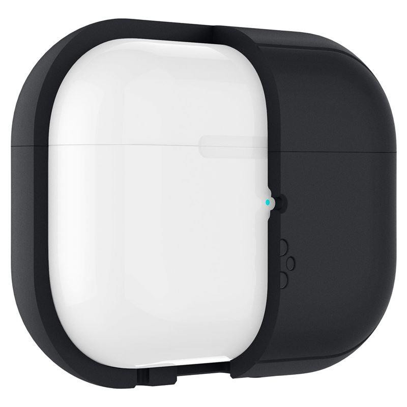 Spigen Silicone Fit Strap dėklas, skirtas Apple AirPods Pro 1/ 2 - juoda ir žalia