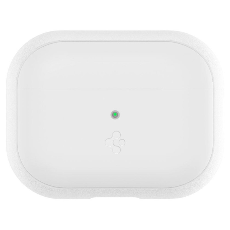 Spigen Silicone Fit Strap dėklas, skirtas Apple AirPods Pro 1/ 2 – balta ir pilka