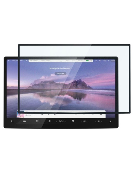 „Spigen Glas.tR EZ Fit“ grūdintas stiklas, skirtas „Tesla Model X 2022“ / „Model S 2021“ – juodas „Spigen Glas.tR EZ Fit“ grūdintas stiklas, skirtas „Tesla Model X 2022“ / „Model S 2021“ – juodas