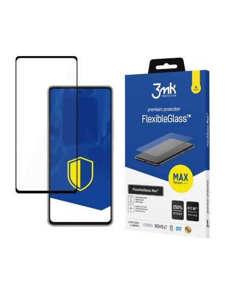 3mk FlexibleGlass Max™ hibridinis stiklas, skirtas Samsung Galaxy A53 5G 3mk FlexibleGlass Max™ hibridinis stiklas, skirtas Samsung Galaxy A53 5G
