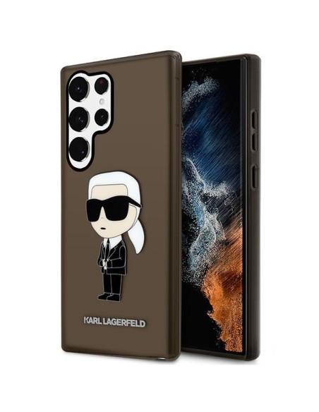 Karl Lagerfeld Ikonik Karl dėklas Samsung Galaxy S23 Ultra - juodas Karl Lagerfeld Ikonik Karl dėklas Samsung Galaxy S23 Ultra - juodas