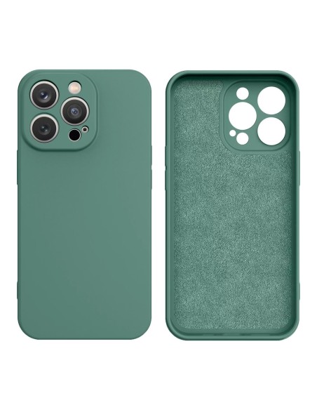 Silikoninis dėklas Samsung Galaxy A54 5G, silikoninis dangtelis, žalias Silikoninis dėklas Samsung Galaxy A54 5G, silikoninis dangtelis, žalias
