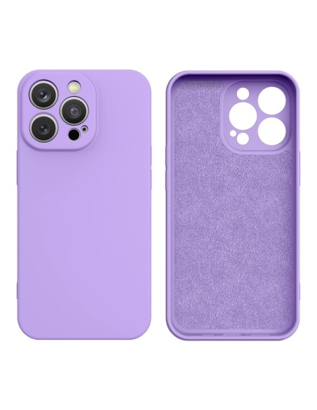 Silikoninis dėklas Samsung Galaxy A54 5G, silikoninis dangtelis, violetinė