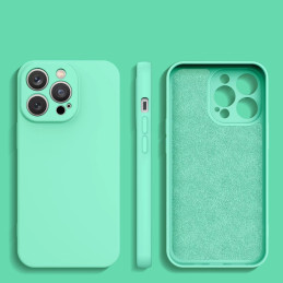 Silikoninis dėklas Samsung Galaxy A54 5G, mėtų žalias silikoninis dangtelis
