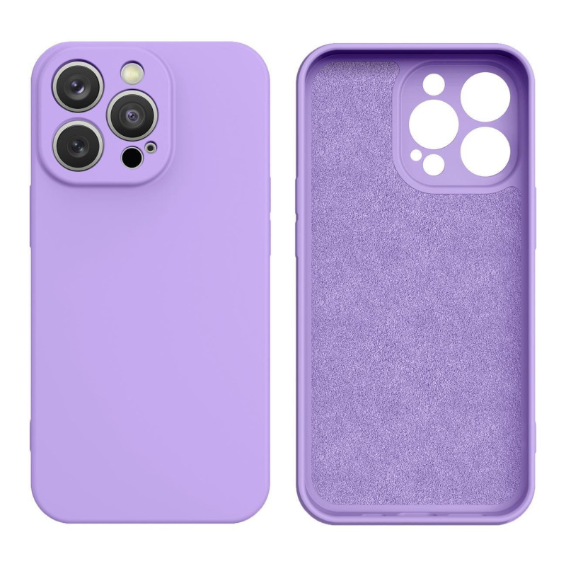 Silikono dėklas Samsung Galaxy A14 5G / Galaxy A14 silikoninis dangtelis violetinis Silikono dėklas Samsung Galaxy A14 5G / Galaxy A14 silikoninis dangtelis violetinis