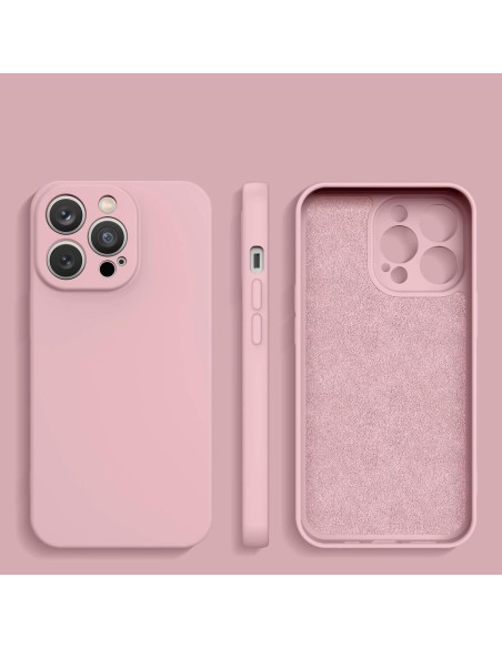 Silikoninis dėklas Samsung Galaxy A14 5G / Galaxy A14 silikoninis dangtelis rožinis