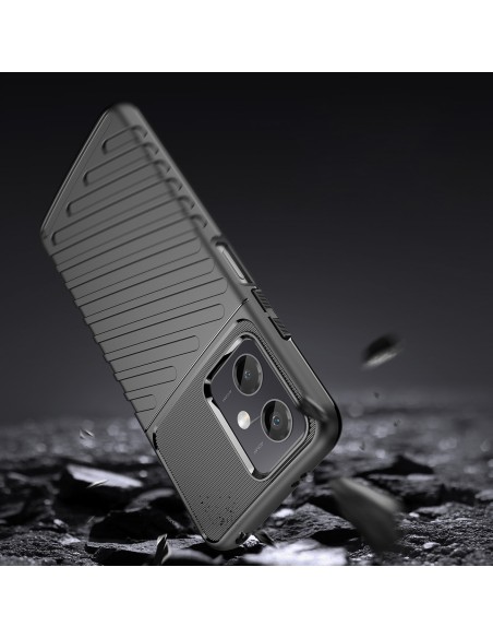 „Thunder Case Xiaomi Poco X5 5G“ / „Redmi Note 12 5G“ silikoninis šarvuotas dangtelis juodas „Thunder Case Xiaomi Poco X5 5G“ / „Redmi Note 12 5G“ silikoninis šarvuotas dangtelis juodas