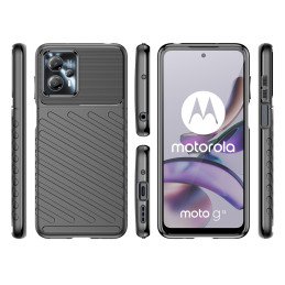 Thunder Dėklas Motorola Moto G13, silikonas, šarvuotas dangtelis, juodas