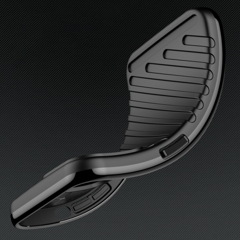 Thunder Dėklas Motorola Moto G13, silikonas, šarvuotas dangtelis, juodas