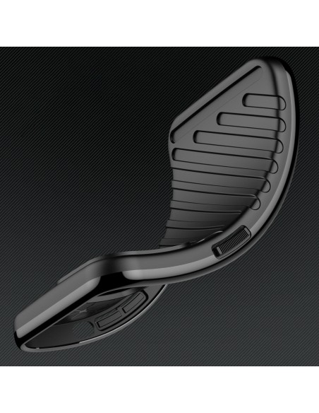 Thunder Dėklas Motorola Moto G13, silikonas, šarvuotas dangtelis, juodas