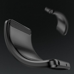 Anglies dėklas OnePlus Nord CE 3 dėklas lankstus silikoninis anglies dangtelis juodas