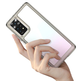 Outer Space Case Xiaomi Poco X5 5G / Redmi Note 12 5G dangtelis su lanksčiu rėmeliu mėlynu