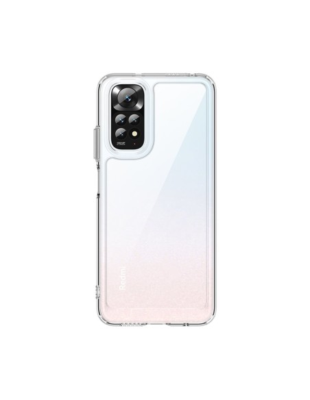Outer Space Case Xiaomi Poco X5 5G / Redmi Note 12 5G dangtelis su lanksčiu rėmu, permatomu