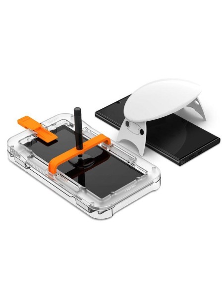 Spigen Glas.tR Platininis grūdintas stiklas, skirtas Samsung Galaxy S23 Ultra Spigen Glas.tR Platininis grūdintas stiklas, skirtas Samsung Galaxy S23 Ultra