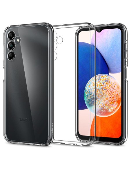Spigen Ultra Hybrid dėklas, skirtas Samsung Galaxy A14 5G - skaidrus Spigen Ultra Hybrid dėklas, skirtas Samsung Galaxy A14 5G - skaidrus