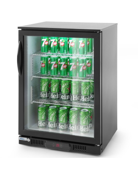 Baro šaldytuvas gėrimams 1 durų 3 lentynos 135 W 126 l - Hendi 226568