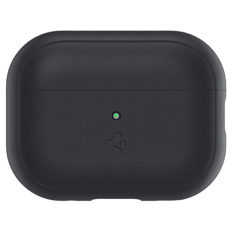 Spigen Silicone Fit Strap Dėklas, skirtas Apple AirPods Pro 1/ 2 – juodas