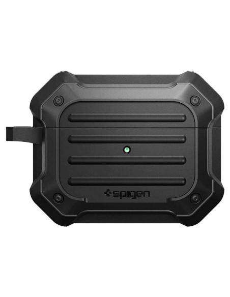 Spigen Tough Armor MagSafe dėklas, skirtas Apple AirPods Pro 1/ 2 – juodas Spigen Tough Armor MagSafe dėklas, skirtas Apple AirPods Pro 1/ 2 – juodas