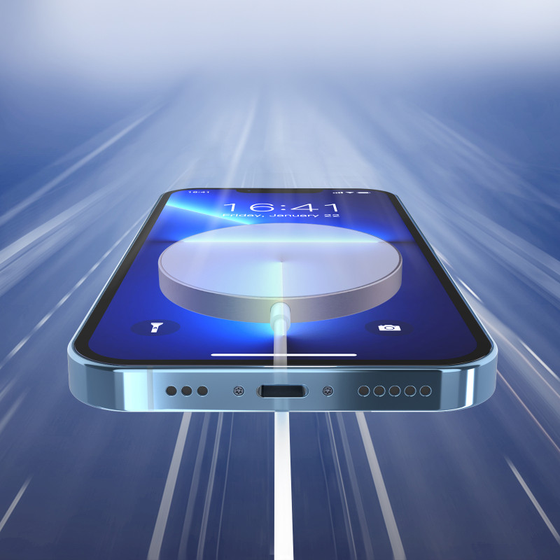 „Choetech“ 15 W belaidis magnetinis „MagSafe“ įkroviklis, skirtas „iPhone 12/ 13/ 14 Gold“ (T518-F-GO)