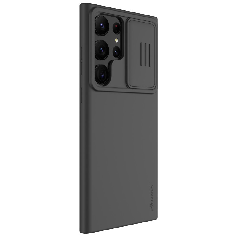 Nillkin CamShield Silky Magnetic Case Dėklas, skirtas Samsung Galaxy S23 Ultra Cover su MagSafe su fotoaparato apsauga j...