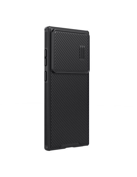 Nillkin CamShield S magnetinis dėklas, skirtas Samsung Galaxy S23 Ultra Cover su MagSafe su fotoaparato apsauga juoda Nillkin CamShield S magnetinis dėklas, skirtas Samsung Galaxy S23 Ultra Cover su MagSafe su fotoaparato apsauga juoda