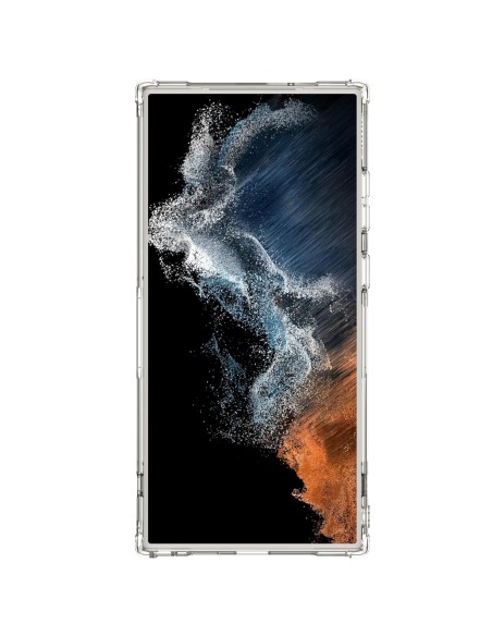 Nillkin Nature Pro magnetinis dėklas, skirtas Samsung Galaxy S23 Ultra su MagSafe šarvuotu dangteliu baltu Nillkin Nature Pro magnetinis dėklas, skirtas Samsung Galaxy S23 Ultra su MagSafe šarvuotu dangteliu baltu