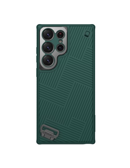 Nillkin Strap Case Dėklas, skirtas Samsung Galaxy S23 Ultra Armored Dangtelis su riešo dirželiu žalia Nillkin Strap Case Dėklas, skirtas Samsung Galaxy S23 Ultra Armored Dangtelis su riešo dirželiu žalia