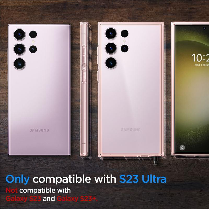 Spigen Ultra Hybrid dėklas Samsung Galaxy S23 Ultra - rožinis