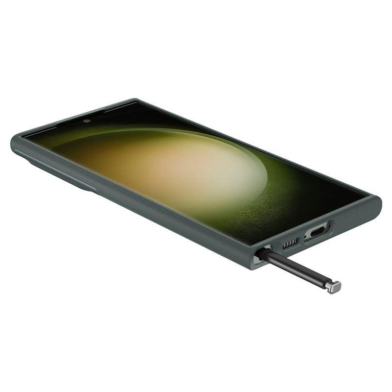 Spigen Optik Armor dėklas Samsung Galaxy S23 Ultra - tamsiai žalias