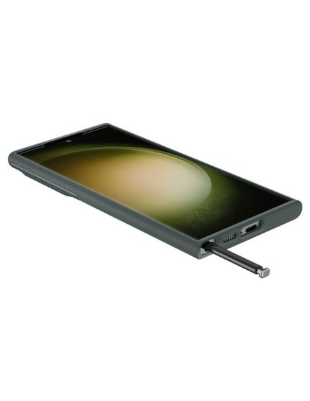 Spigen Optik Armor dėklas Samsung Galaxy S23 Ultra - tamsiai žalias Spigen Optik Armor dėklas Samsung Galaxy S23 Ultra - tamsiai žalias
