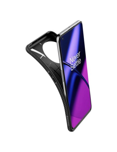 Spigen Liquid Air dėklas, skirtas OnePlus 11 5G - matinė juoda Spigen Liquid Air dėklas, skirtas OnePlus 11 5G - matinė juoda