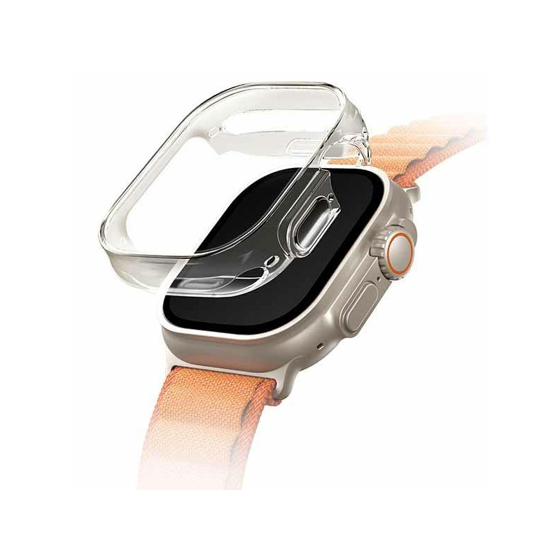 Uniq Garde dėklas Apple Watch Ultra 49 mm - skaidrus