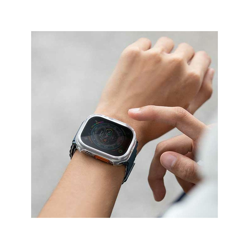 Uniq Garde dėklas Apple Watch Ultra 49 mm - skaidrus