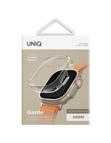 Uniq Garde dėklas Apple Watch Ultra 49 mm - skaidrus Uniq Garde dėklas Apple Watch Ultra 49 mm - skaidrus