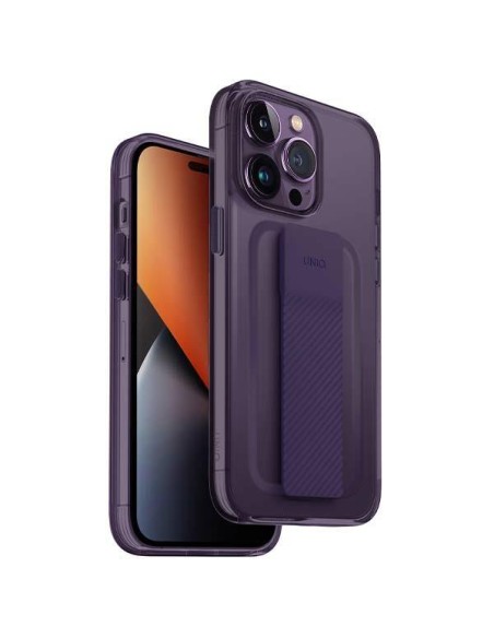 Uniq Heldro Mount dėklas, skirtas iPhone 14 Pro Max - violetinė Uniq Heldro Mount dėklas, skirtas iPhone 14 Pro Max - violetinė