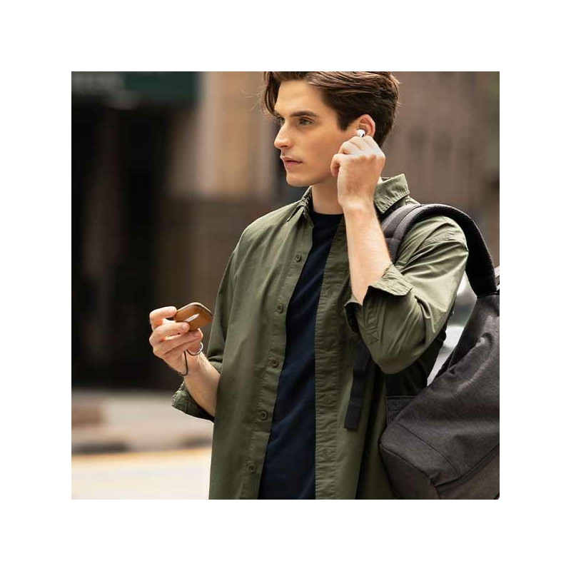 UNIQ Terra Genuine Leather dėklas, skirtas AirPods Pro 2 – rudas