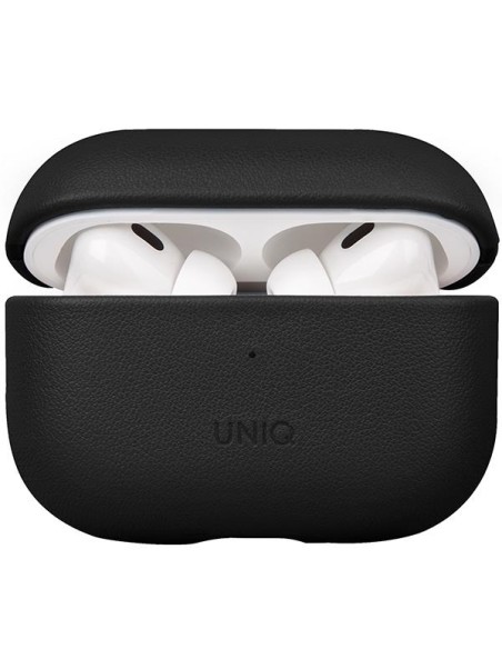 UNIQ Terra Genuine Leather dėklas, skirtas AirPods Pro 2 - juodas