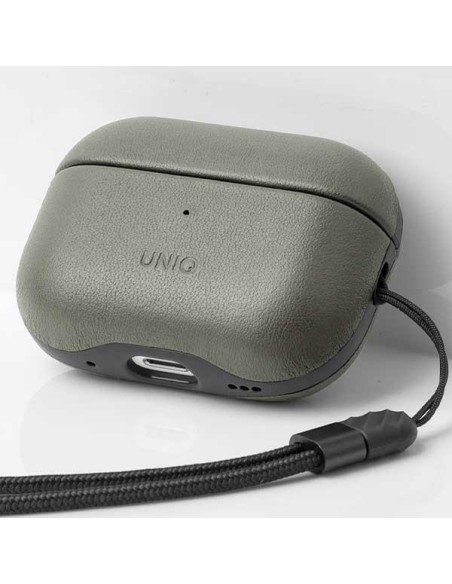 UNIQ Terra dėklas, skirtas AirPods Pro 2nd gen - žalias UNIQ Terra dėklas, skirtas AirPods Pro 2nd gen - žalias
