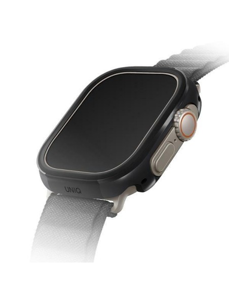 UNIQ Valencia dėklas Apple Watch Ultra 49 mm - juodas UNIQ Valencia dėklas Apple Watch Ultra 49 mm - juodas