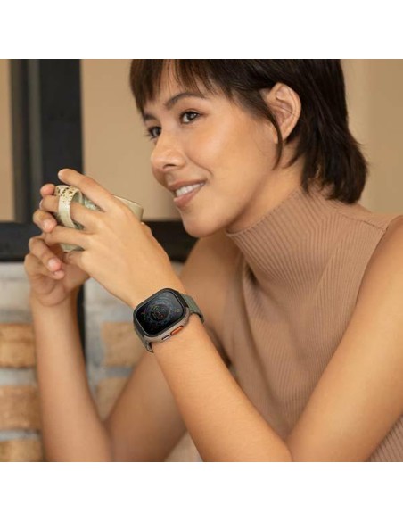 UNIQ Valencia dėklas Apple Watch Ultra 49 mm - juodas UNIQ Valencia dėklas Apple Watch Ultra 49 mm - juodas
