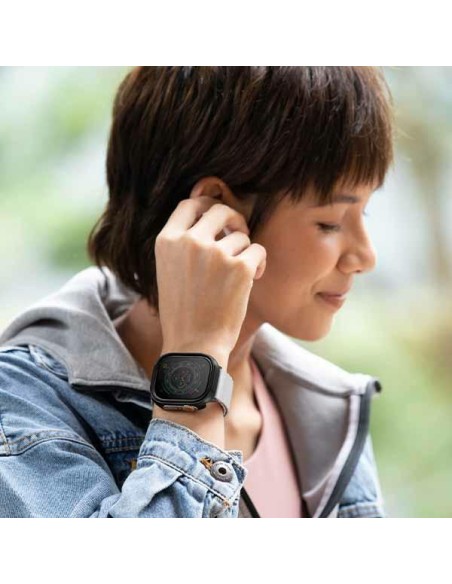UNIQ Valencia dėklas Apple Watch Ultra 49 mm - juodas UNIQ Valencia dėklas Apple Watch Ultra 49 mm - juodas